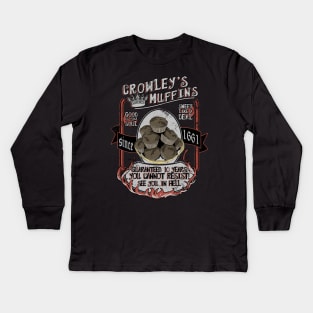 Crowley's muffins Kids Long Sleeve T-Shirt